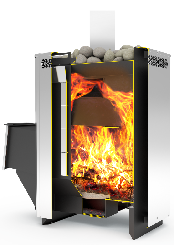 Печь-каменка Теплодар Сахара 16 ЛНЗП